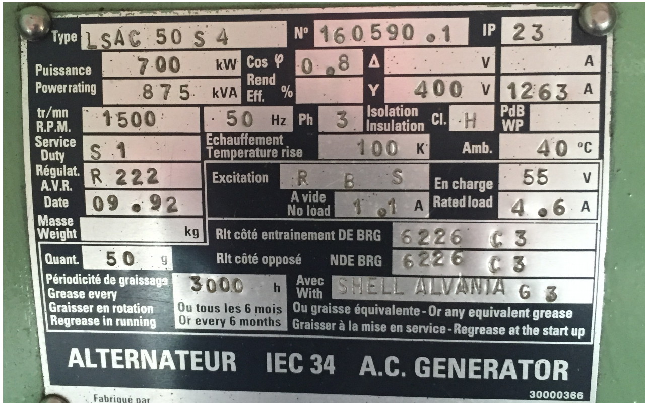 Angebote gebrauchter Ersatzteile für DampfTurbinen